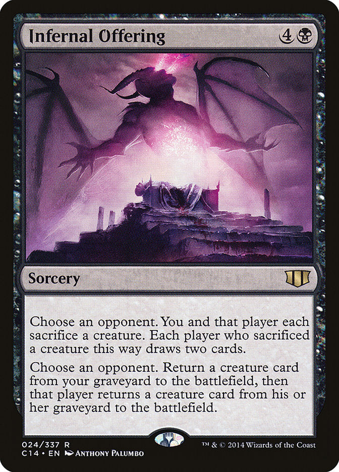 Infernal Offering [Commander 2014] | Pegasus Games WI
