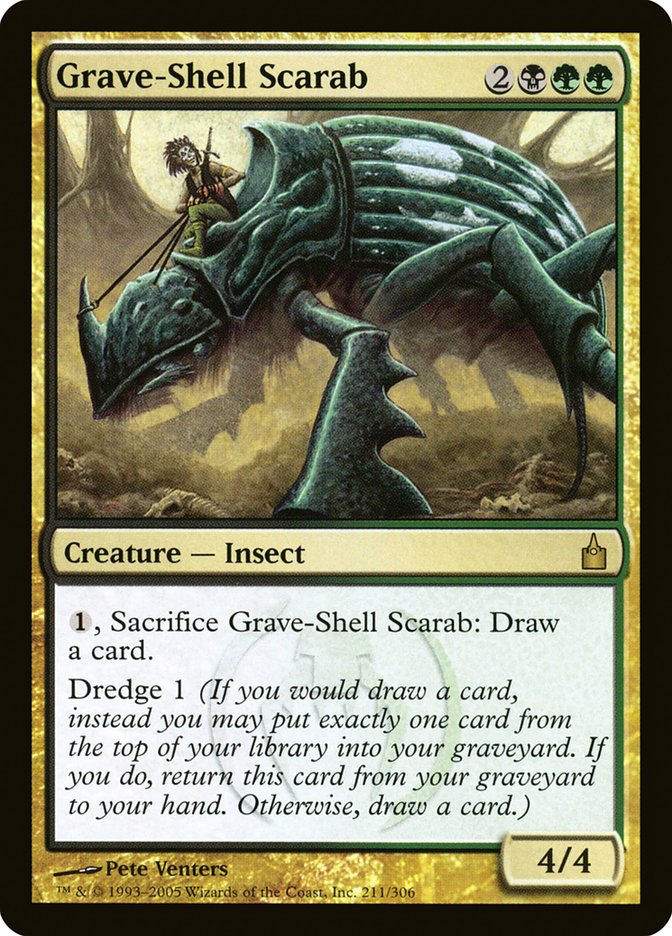 Grave-Shell Scarab [Ravnica: City of Guilds] | Pegasus Games WI