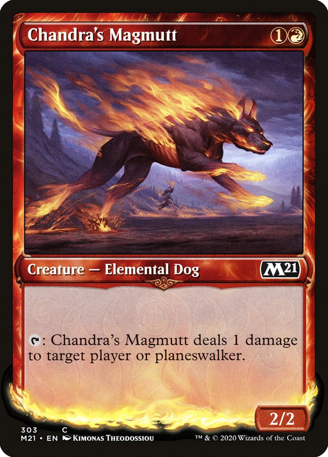 Chandra's Magmutt (Showcase) [Core Set 2021] | Pegasus Games WI