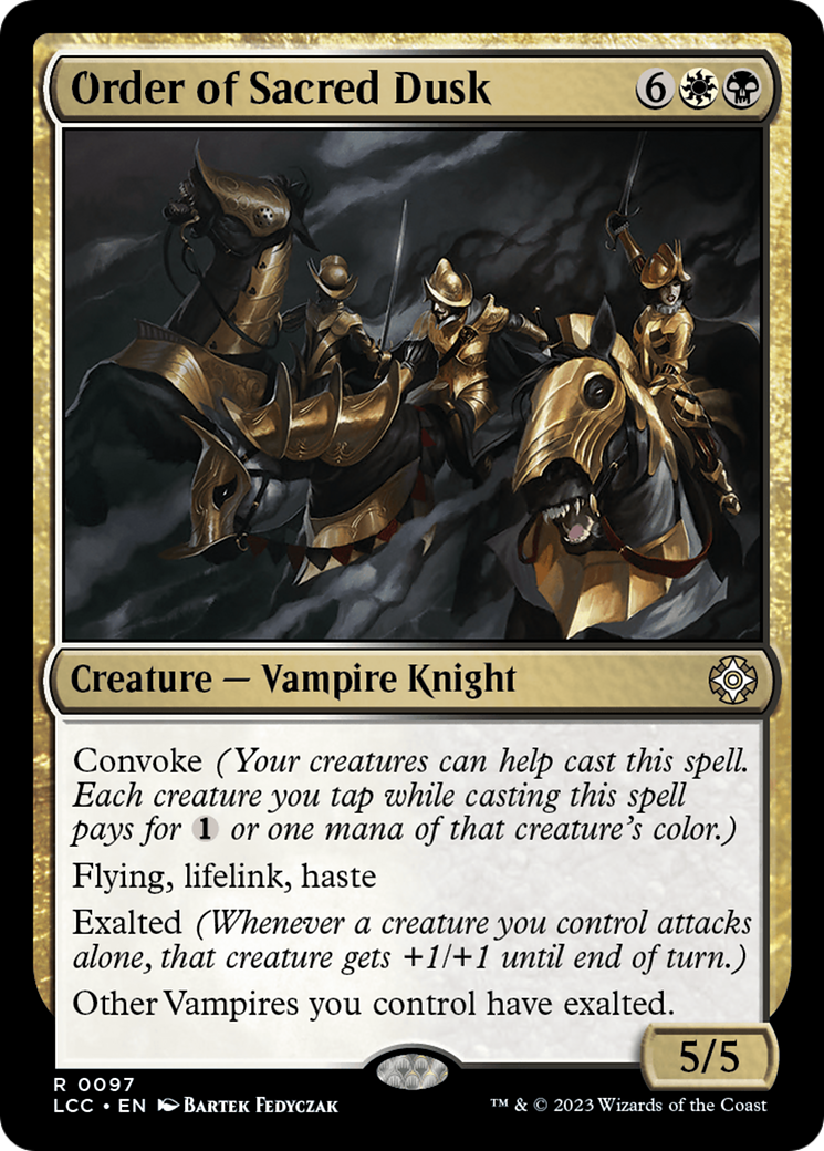 Order of Sacred Dusk [The Lost Caverns of Ixalan Commander] | Pegasus Games WI