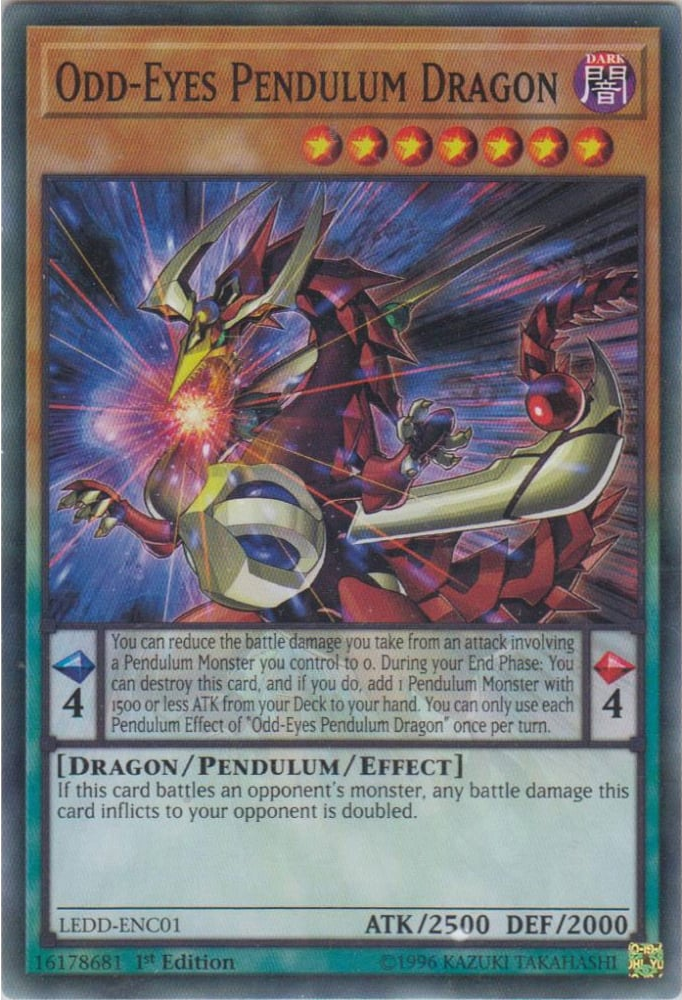 Odd-Eyes Pendulum Dragon [LEDD-ENC01] Common | Pegasus Games WI