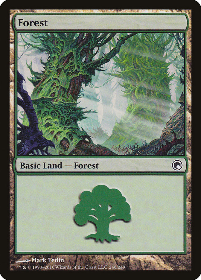 Forest (246) [Scars of Mirrodin] | Pegasus Games WI