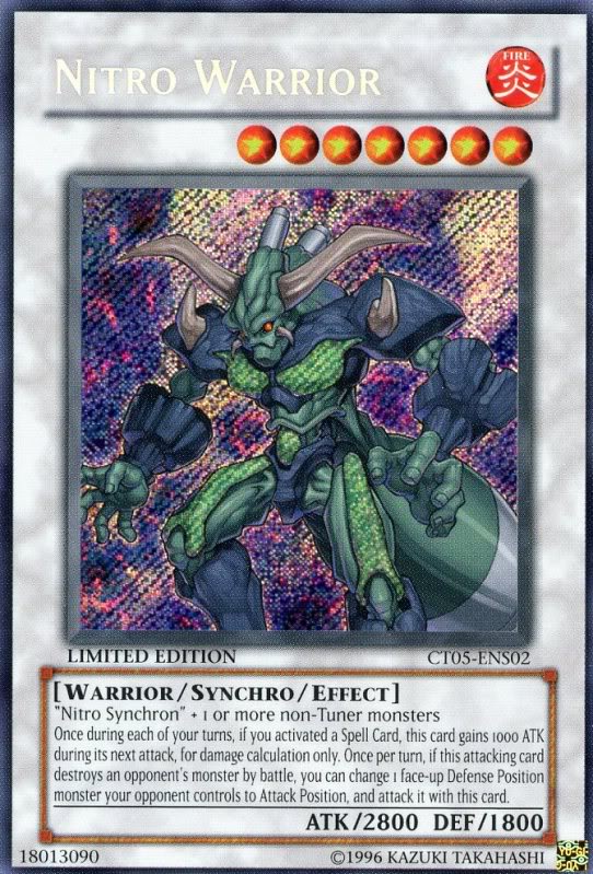 Nitro Warrior [CT05-ENS02] Secret Rare | Pegasus Games WI