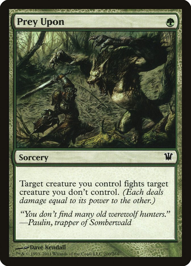 Prey Upon [Innistrad] | Pegasus Games WI