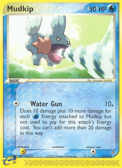 Mudkip (65/97) [EX: Dragon] | Pegasus Games WI