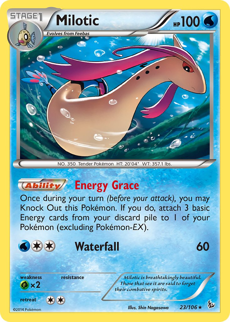 Milotic (23/106) (Theme Deck Exclusive) [XY: Flashfire] | Pegasus Games WI