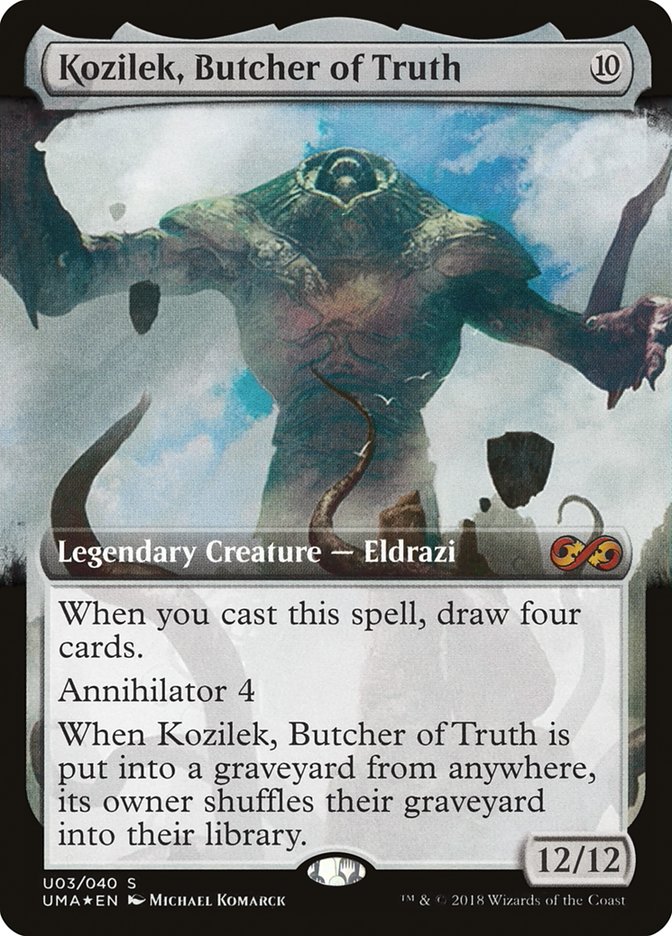 Kozilek, Butcher of Truth (Topper) [Ultimate Masters Box Topper] | Pegasus Games WI