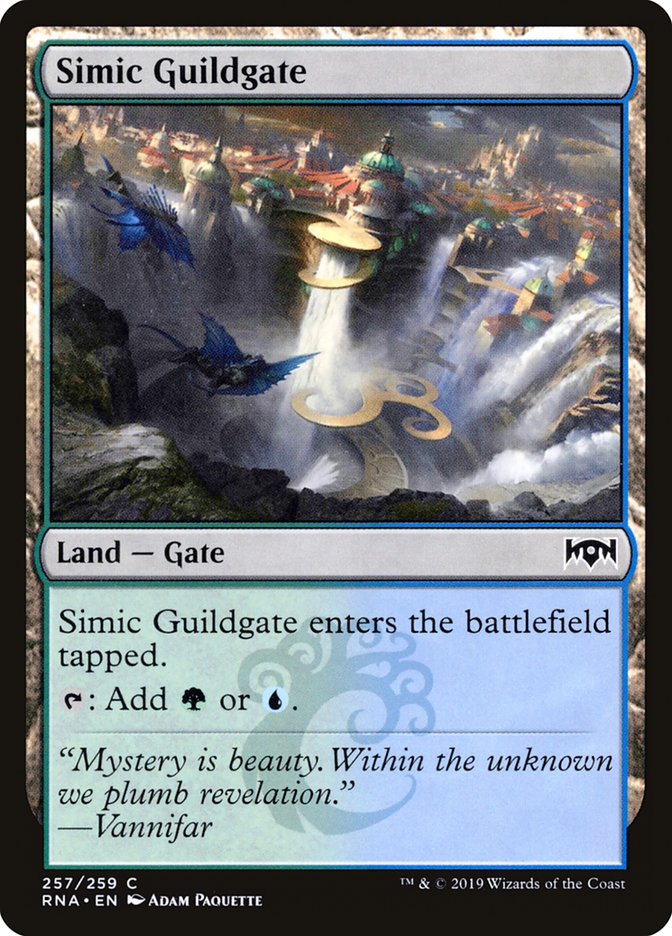 Simic Guildgate (257/259) [Ravnica Allegiance] | Pegasus Games WI