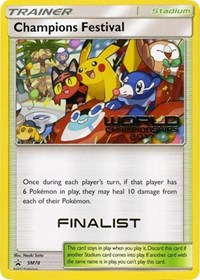 Champions Festival (SM78) (2017 Finalist) [Sun & Moon: Black Star Promos] | Pegasus Games WI