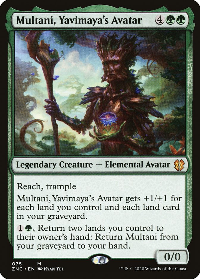 Multani, Yavimaya's Avatar [Zendikar Rising Commander] | Pegasus Games WI