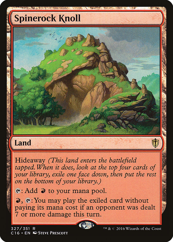 Spinerock Knoll [Commander 2016] | Pegasus Games WI