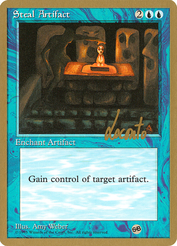 Steal Artifact (Michael Loconto) (SB) [Pro Tour Collector Set] | Pegasus Games WI