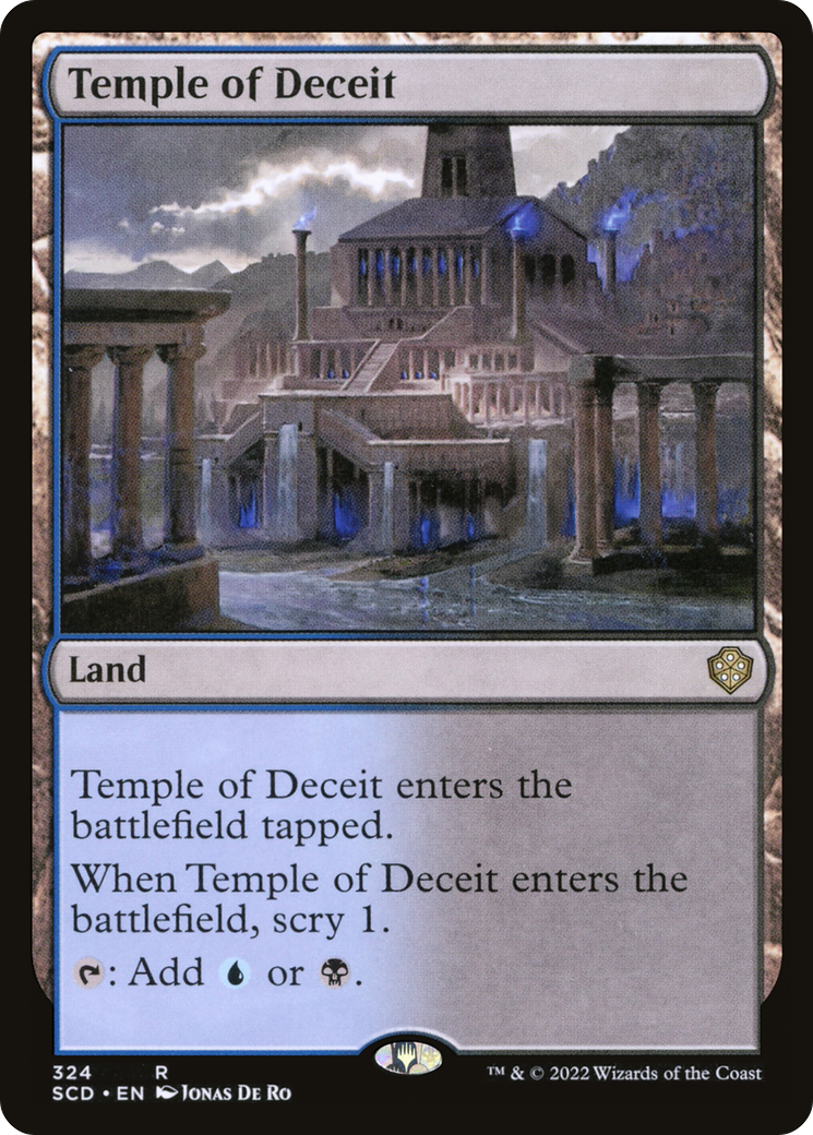 Temple of Deceit [Starter Commander Decks] | Pegasus Games WI
