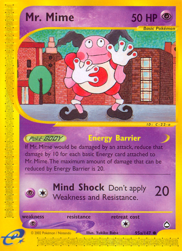 Mr. Mime (95a/147) [Aquapolis] | Pegasus Games WI
