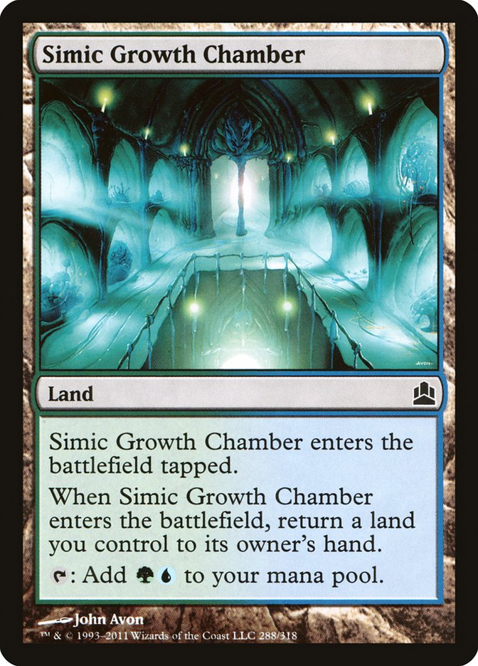 Simic Growth Chamber [Commander 2011] | Pegasus Games WI