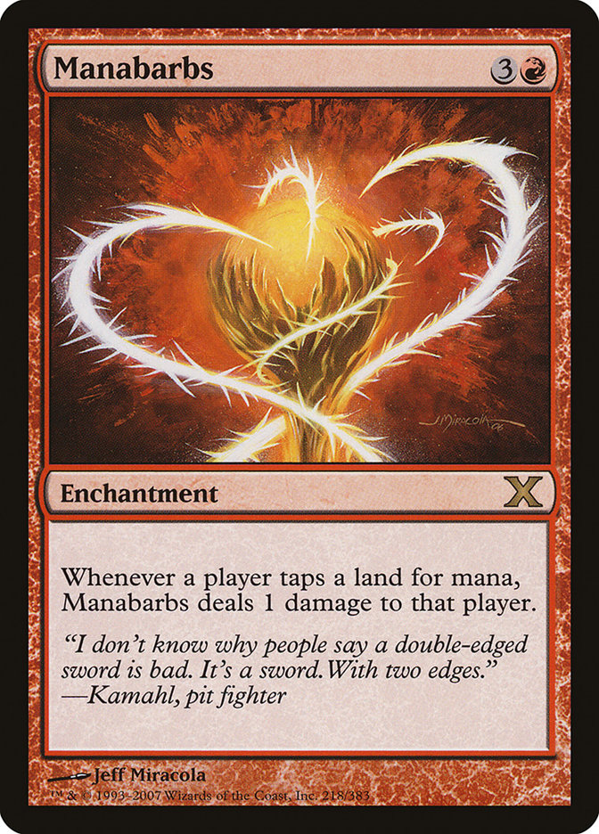 Manabarbs [Tenth Edition] | Pegasus Games WI