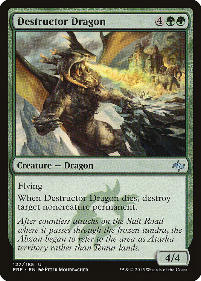 Destructor Dragon [Fate Reforged] | Pegasus Games WI