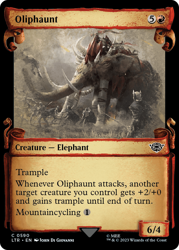 Oliphaunt [The Lord of the Rings: Tales of Middle-Earth Showcase Scrolls] | Pegasus Games WI