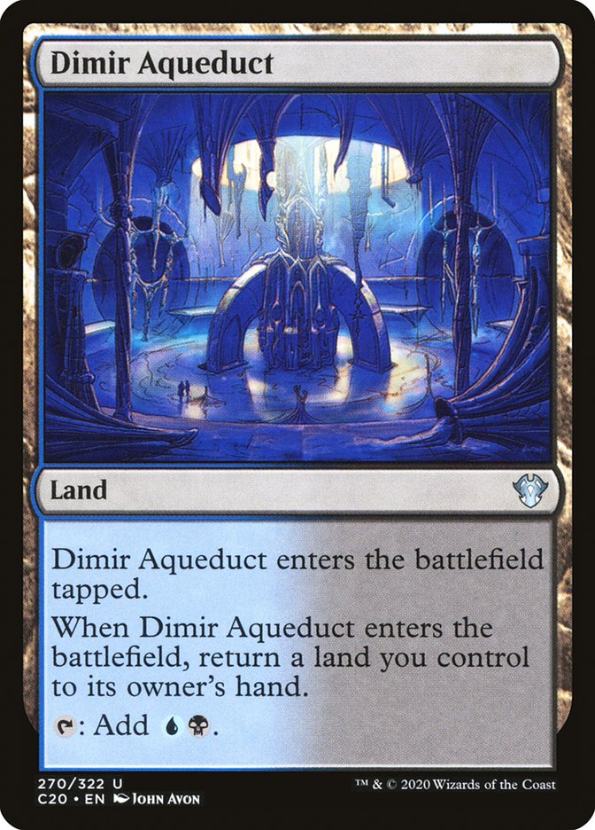 Dimir Aqueduct [Commander 2020] | Pegasus Games WI