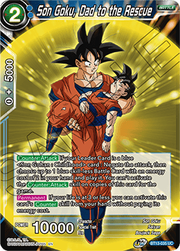 Son Goku, Dad to the Rescue (Uncommon) [BT13-035] | Pegasus Games WI