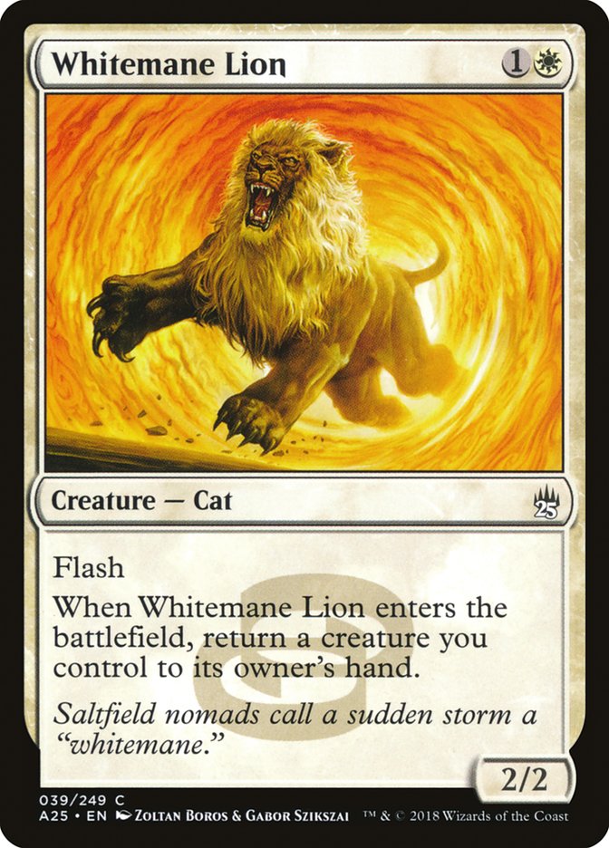 Whitemane Lion [Masters 25] | Pegasus Games WI