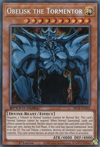 Obelisk the Tormentor [SBCB-EN202] Secret Rare | Pegasus Games WI