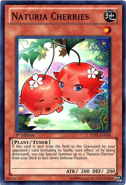 Naturia Cherries [STBL-EN030] Super Rare | Pegasus Games WI