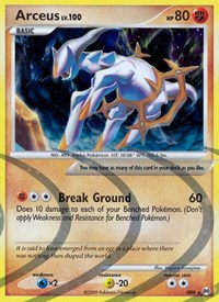 Arceus (AR8) [Platinum: Arceus] | Pegasus Games WI