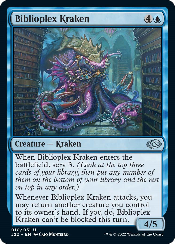 Biblioplex Kraken [Jumpstart 2022] | Pegasus Games WI