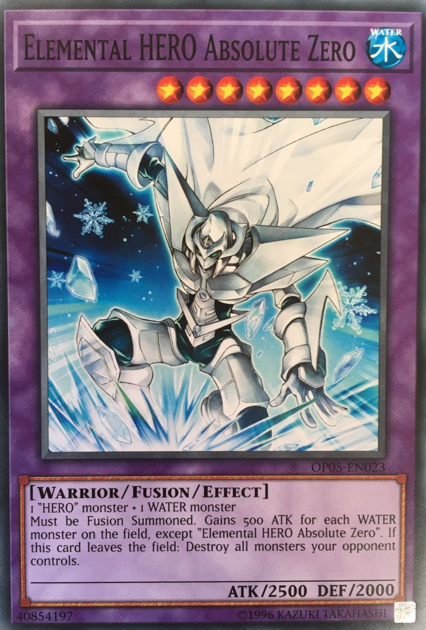 Elemental HERO Absolute Zero [OP05-EN023] Common | Pegasus Games WI