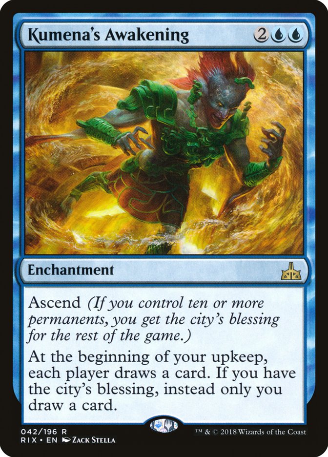 Kumena's Awakening [Rivals of Ixalan] | Pegasus Games WI