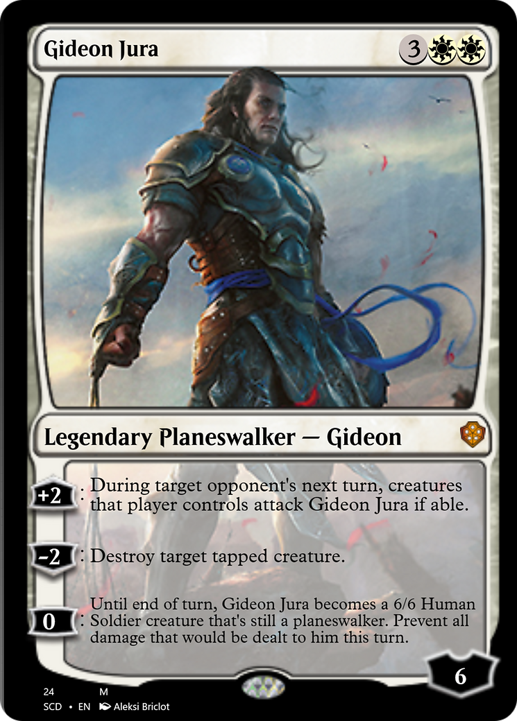Gideon Jura [Starter Commander Decks] | Pegasus Games WI