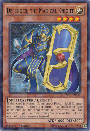 Defender, The Magical Knight (Shatterfoil) [BP03-EN054] Common | Pegasus Games WI