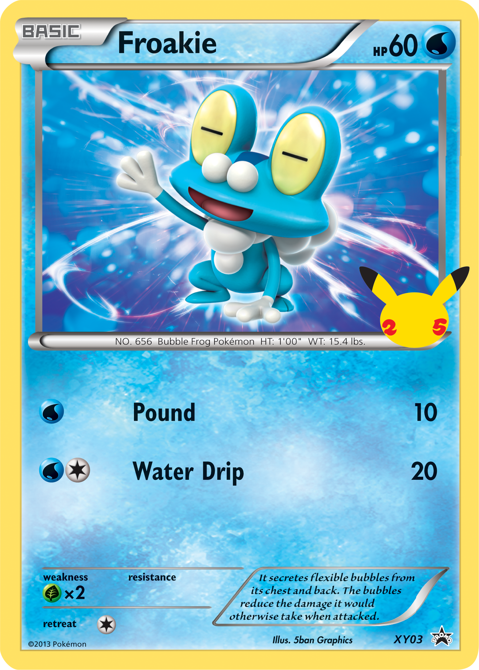 Froakie (XY03) [First Partner Pack] | Pegasus Games WI