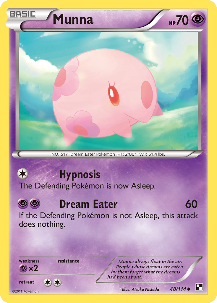 Munna (48/114) [Black & White: Base Set] | Pegasus Games WI