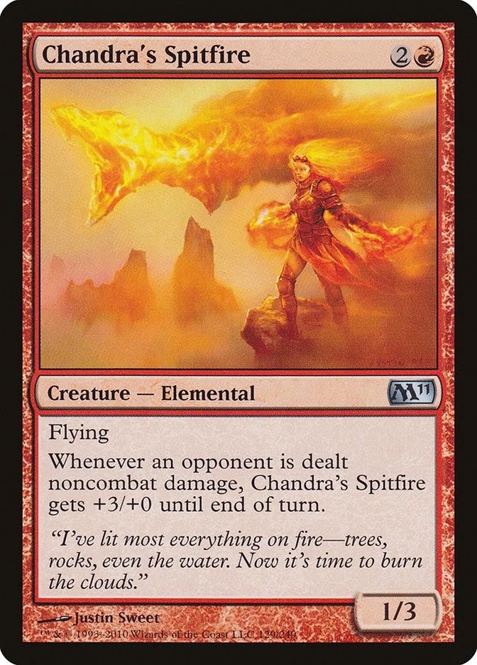 Chandra's Spitfire [Magic 2011] | Pegasus Games WI
