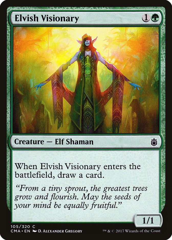 Elvish Visionary [Commander Anthology] | Pegasus Games WI