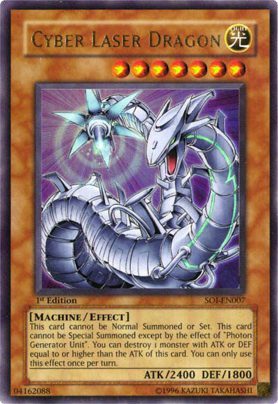 Cyber Laser Dragon [SOI-EN007] Ultra Rare | Pegasus Games WI