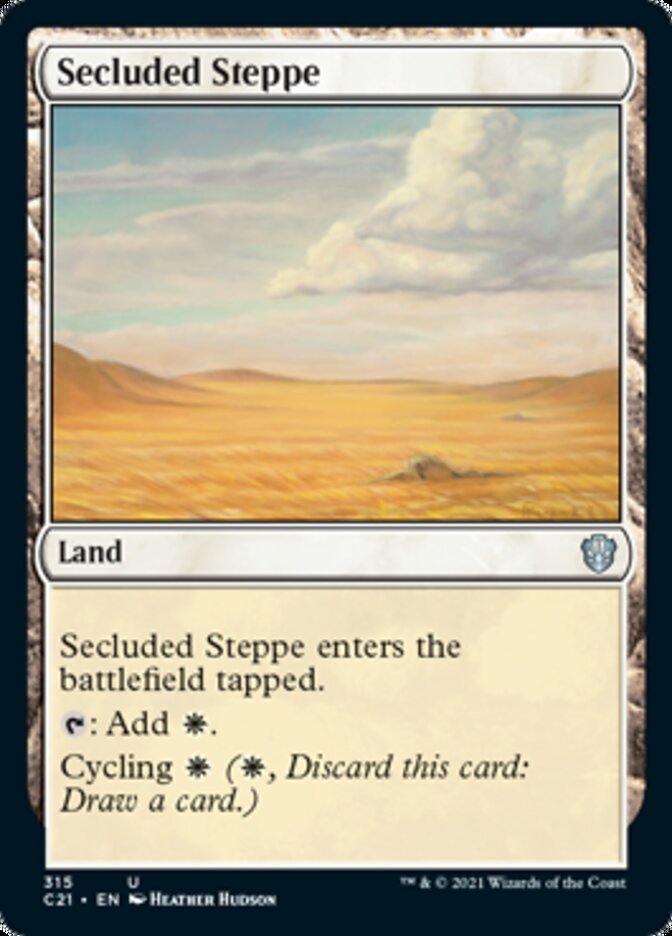 Secluded Steppe [Commander 2021] | Pegasus Games WI