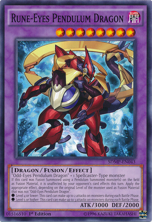 Rune-Eyes Pendulum Dragon [SDMP-EN043] Common | Pegasus Games WI