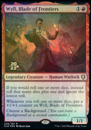 Wyll, Blade of Frontiers [Commander Legends: Battle for Baldur's Gate Prerelease Promos] | Pegasus Games WI