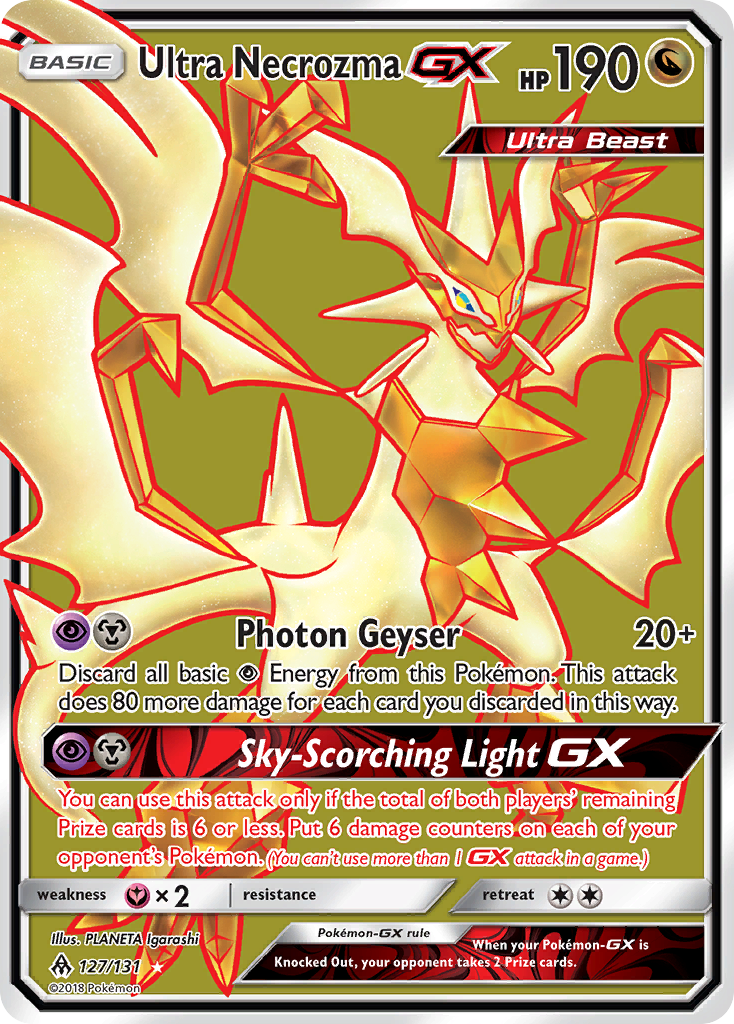 Ultra Necrozma GX (127/131) [Sun & Moon: Forbidden Light] | Pegasus Games WI