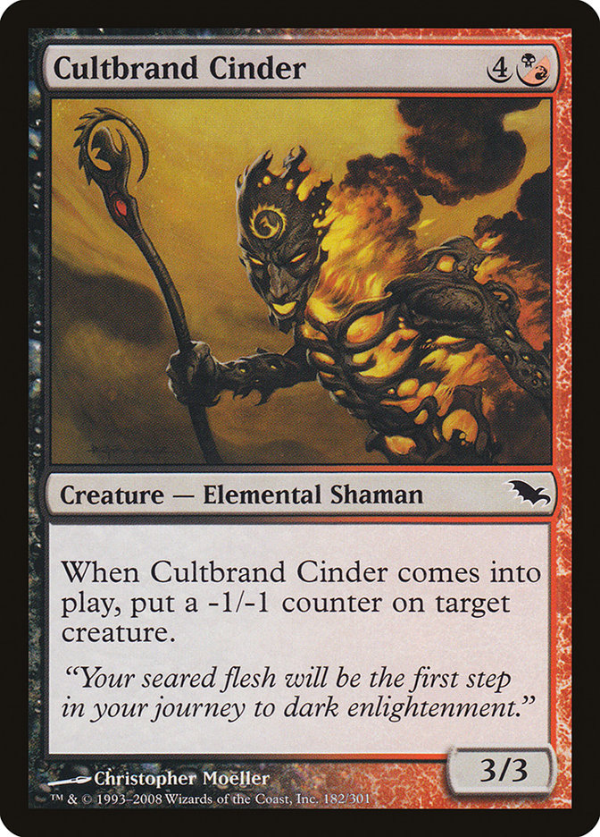 Cultbrand Cinder [Shadowmoor] | Pegasus Games WI