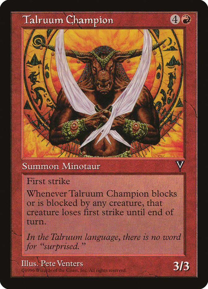 Talruum Champion [Visions] | Pegasus Games WI