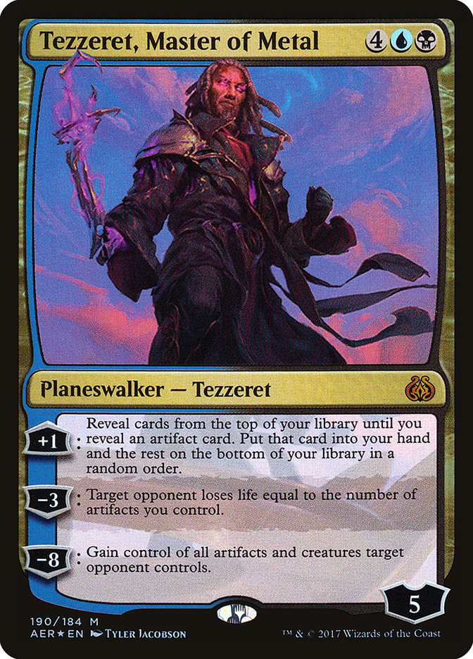 Tezzeret, Master of Metal [Aether Revolt] | Pegasus Games WI