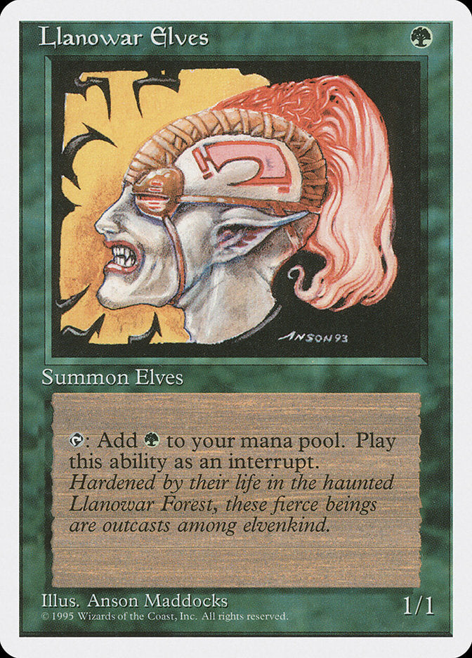 Llanowar Elves [Fourth Edition] | Pegasus Games WI