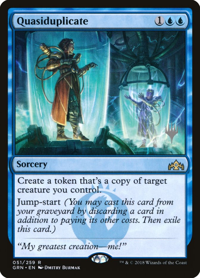Quasiduplicate (Promo Pack) [Guilds of Ravnica Promos] | Pegasus Games WI
