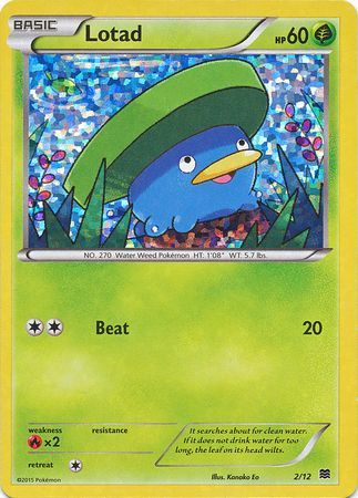 Lotad (2/12) [McDonald's Promos: 2015 Collection] | Pegasus Games WI