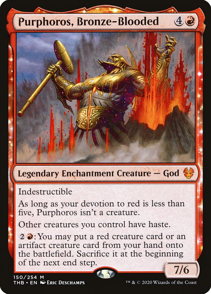 Purphoros, Bronze-Blooded [Theros Beyond Death] | Pegasus Games WI