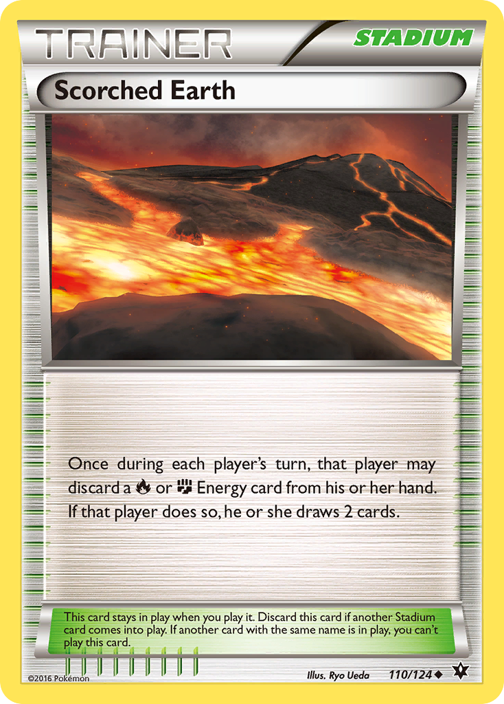 Scorched Earth (110/124) [XY: Fates Collide] | Pegasus Games WI